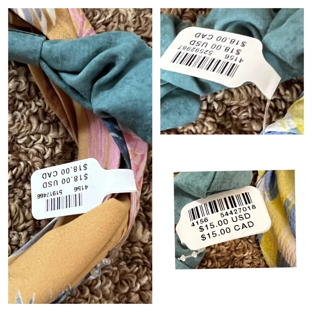 Anthropologie Lot Of 3 Headbands